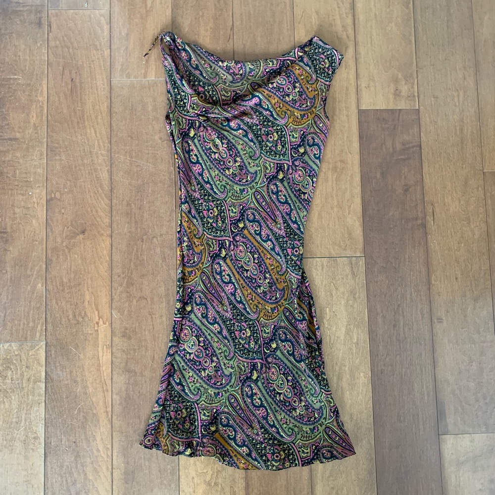 Silk Printed Chiffon Dress
